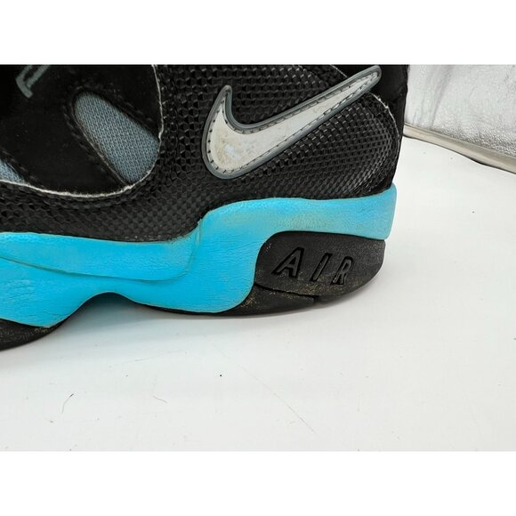 Nike Youth Air Turf Raider Cross Training Shoes Sneakers Mid Top Size 7Y Black - Picture 9 of 12